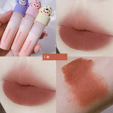 Xpoko Cute Doll Head Lipstick Christmas Thanksgiving gifts