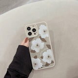 Xpoko Vintage Matte Flower Phone Case