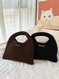 Xpoko Applique Hollow Bags Handbags