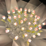 Xpoko DIY Tulip Bouquet Lamp W459