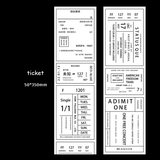 Xpoko Ticket Stub Series Tapes Christmas Thanksgiving gifts