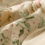 Xpoko Floral Princess Cotton Frill Bedding Set