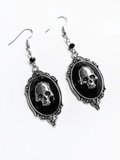 Xpoko Gothic Punk Skull Decor Earring