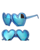 Xpoko Glitter Heart Shaped Glasses