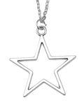 Xpoko Hollow Out Star Charm Necklace