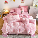 Xpoko Hug & Snug Fluffy Bedding Set