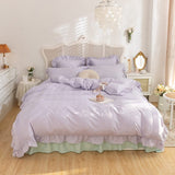 Xpoko Little Princess Ruffle Bedding Set