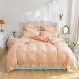 Xpoko Little Princess Ruffle Bedding Set