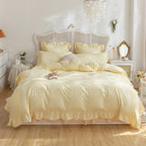 Xpoko Little Princess Ruffle Bedding Set