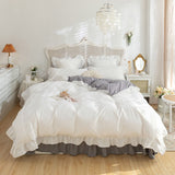 Xpoko Little Princess Ruffle Bedding Set