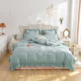 Xpoko Little Princess Ruffle Bedding Set