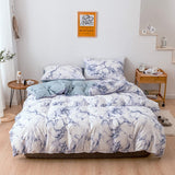 Xpoko Marble Bedding Set