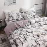 Xpoko Marble Bedding Set