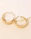 Xpoko Minimalism Geometric Glossy Earring