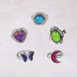 Xpoko Christmas Gifts 90's Retro Mood Ring