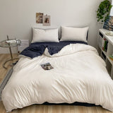 Xpoko Dusty Shades Plain Bedding Set