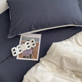 Xpoko Dusty Shades Plain Bedding Set