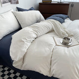 Xpoko Pastel Double-Sided Aesthetic Bedding Set