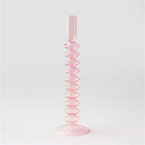 Xpoko Danish Pastel Colorful Layered Candle Stick