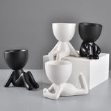 Xpoko Mini Human Planter Pots