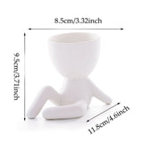 Xpoko Mini Human Planter Pots