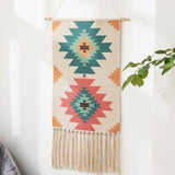 Xpoko Bohemian Geometric Tufted Wall Tapestry