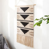 Xpoko Bohemian Geometric Tufted Wall Tapestry