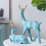 Xpoko Scandinavian Reindeer Sculpture Set of 2