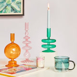 Xpoko Danish Pastel Taper Candle Holder