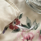 Xpoko Romantic Pastoral Floral Cotton Bedding Set