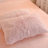 Xpoko Dreamy Winter Mink Fleece Bedsheet Set