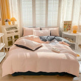 Xpoko Seersucker Fabric Bedding Set