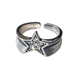 Xpoko Christmas Gifts Shining Star Ring