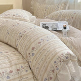 Xpoko Spring Cotton Princess Style Bedding Set