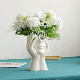 Xpoko Shy Face Ceramic Vase