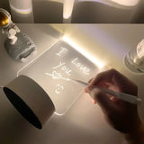 Xpoko USB Led Love Night Message Board Lamp With PEN W396