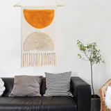 Xpoko Bohemian Geometric Tufted Wall Tapestry