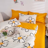 Xpoko Daisy Smiley Bedding Set