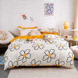 Xpoko Daisy Smiley Bedding Set