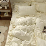 Xpoko Princesscore Soft Ruffled Bedding Set