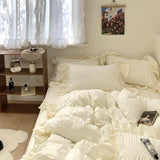 Xpoko Princesscore Soft Ruffled Bedding Set