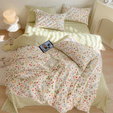 Xpoko Wild Strawberries Cotton Bedding Set