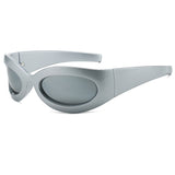 Xpoko Y2K Bug Eye Sunglasses