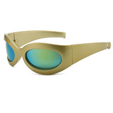 Xpoko Y2K Bug Eye Sunglasses