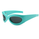 Xpoko Y2K Bug Eye Sunglasses