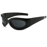 Xpoko Y2K Bug Eye Sunglasses