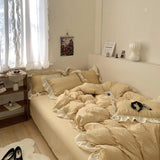 Xpoko Princesscore Soft Ruffled Bedding Set