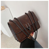 Xpoko Fashion Bags classic retro wild horizontal square handbag