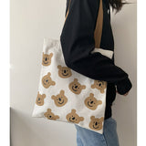 Xpoko Fashion Bags Cute Bears Tote bag