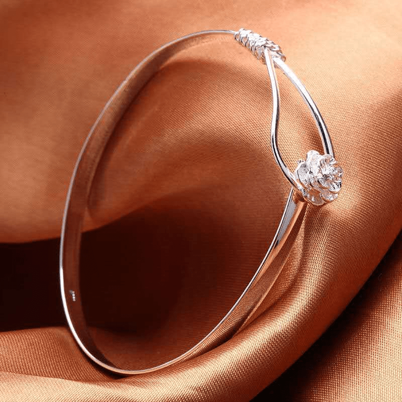 Xpoko - 1pc, Women's Bracelet Exquisite Elegant Flower Bracelet Adjustable Jewelry Fashion Party Women's Gift, Bracelet Packs, Birthday Gifts, Holiday Gifts, Mother's Day Gifts, Party Favors